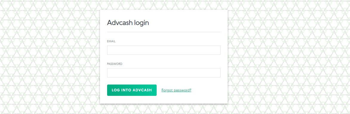 Advcash login