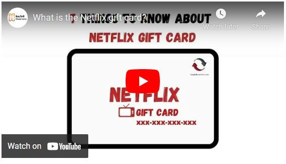 What is Netflix gift card