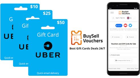 Uber gift card