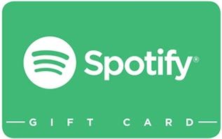 Spotify gift card