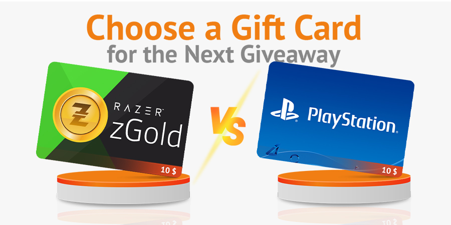 Gift card giveaway