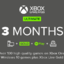 Xbox game pass 3 month stockable
