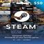 Steam wallet Recharge 50$