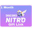 Discord Nitro 1 month gift link | GLOBAL