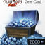 Guild Wars 2 2000 Gems Card Official website