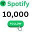 10,000 Spotify Follower Real Organic USA