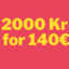 Airbnb 2000 Swedish Krona