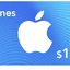 $100 iTunes gift card for US account