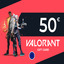 Valorant - Riot 50€ - 50 Euro (Stockable)