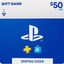 PlayStation Gift Card 50$ USD (Stockable)