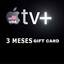 Apple TV Gift Card 3 Montly