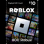Roblox 800 Robux Gift Card Global All Region