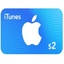 iTunes Gift Card 2$ USD (USA)