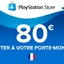 Playstation Network PSN 80 EUR (FRANCE)