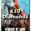 Free Fire Diamonds (110) - Instant Code