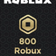 Roblox 800 Robux Gift Card (Global)