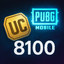 PUBG MOBILE 6000 + 2100 UC [ GLOBAL CODE ]