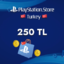 PlayStation TR Network PSN 250 TL TRY
