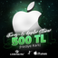 iTunes Gift Card 500 TL Turkey (TR)Stockable