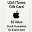 USA iTunes Gift Card – $5 Value