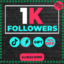 TikTok 1K (1000) TikTok Followers