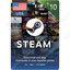 Steam wallet gift card US$10 stockable 1 year