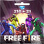 Free Fire 210 + 21 Diamonds Pins (Garena)