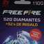 Freefire 520 Diamantes gift card