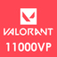 Valorant VP 100€ EU 11000VP