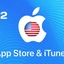 Itunes Gift Card 2 $ USA (Stockable)