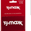 TJ MAX gift card USA $25