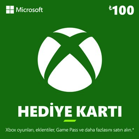 Xbox 100 TRY - Xbox 100 TL (Stockable)