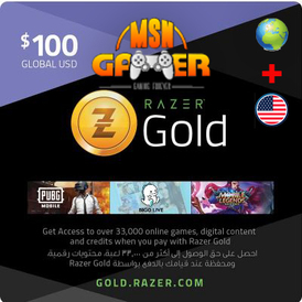 Razer Gold PIN 100$ (Global)