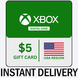 $5.00 XBOX GIFT CARD - INSTANT DELIVERY