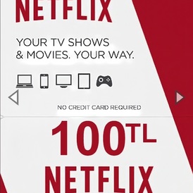 Netflix gift card 100TRL