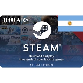 Steam 1000 ARS Gift Card for Argentina