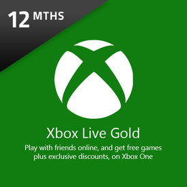 Xbox Live Gold Membership (US) - 12 Month