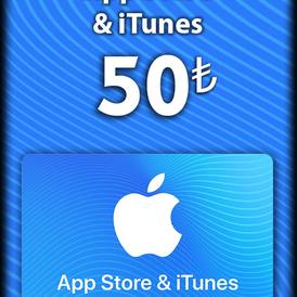 Apple iTunes 50 TL Gift Card