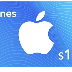 $100 iTunes gift card for US account