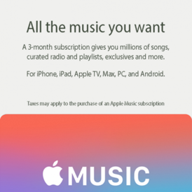 Apple Music (US) - 3 Months