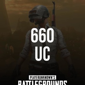PUBG 660 UC - Global (STOCKABLE)