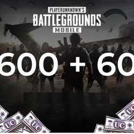 PUBG Mobile 660 UC Code - Global