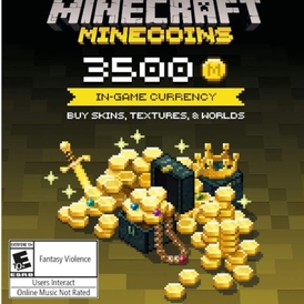 Minecraft - 3500 Minecoins Stockable