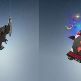 Harley Quinn Back Bling + Batarang Axe Epic G