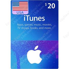 iTunes Gift Card | 20 USD | USA Version