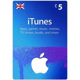 iTunes Gift Cards 5£ uk(GBP)