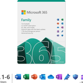 Microsoft office 365 Family KEY 30 months