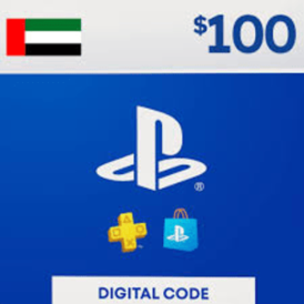 UAE Playstation Network PSN 100 USD $  (UAE)