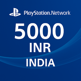 Playstation Network PSN 5000 INR (INDIA)