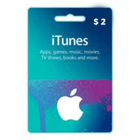 iTunes USA 2 USD ( Stockable )